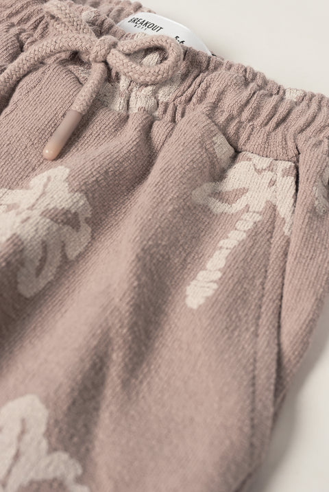 BOYS SPECIAL KNIT PRINTED SHORTS