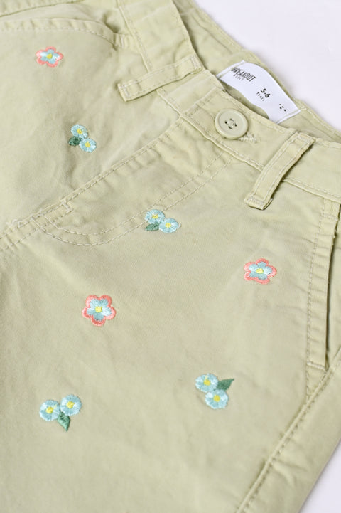 GIRLS EMBROIDERED SHORTS