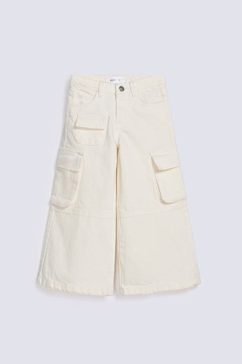 GIRLS CARGO DENIM