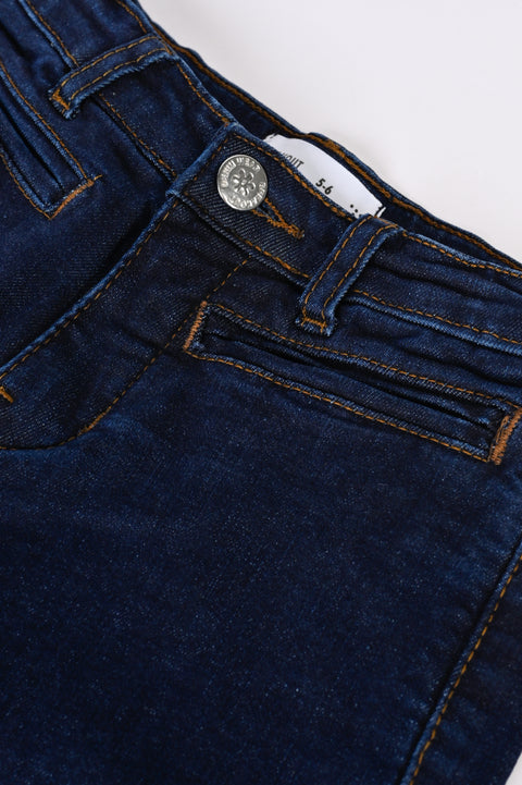 GIRLS MOM FIT DENIM