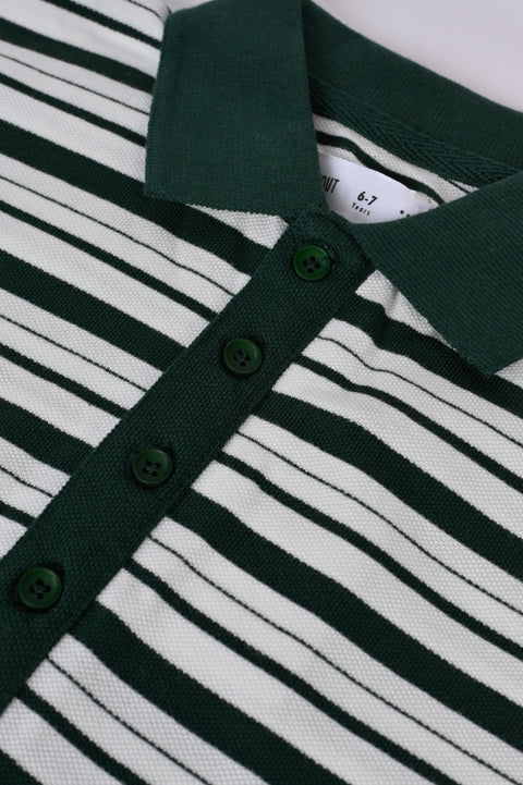BOYS STRIPED POLO