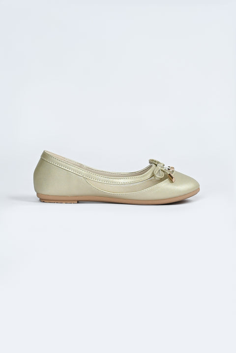 GIRLS BOW BALLET FLATS