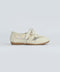 GIRLS LACED UP BALLET FLATS