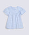 GIRLS EMBROIDERED KNIT TOP