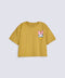 GIRLS BOXY FIT DAISY PRINTED T-SHIRTS