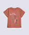 GIRLS EMBROIDERED TROPICAL T-SHIRT
