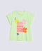 GIRLS DROP SHOULDER PRINTED T-SHIRT