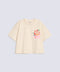 GIRLS BOXY FIT FRUITS PRINT T-SHIRT