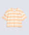 GIRLS BOXY FIT SPECIAL KNIT T-SHIRT