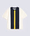 BOYS CONTRAST PANEL TEE