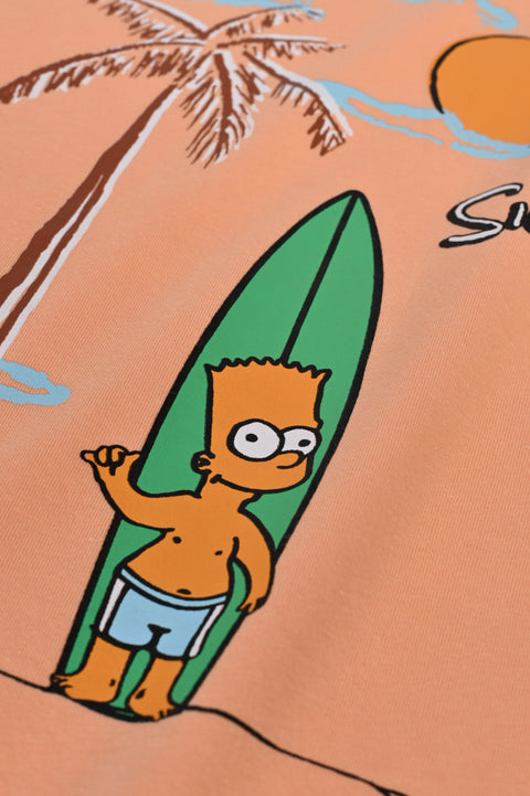 BOYS SIMPSONS PRINTED TEE
