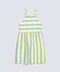 GIRLS STRIPED KNIT PLAY SUIT