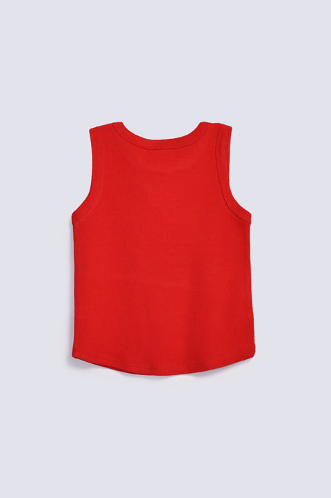 GIRLS STUDDED TANK TOP