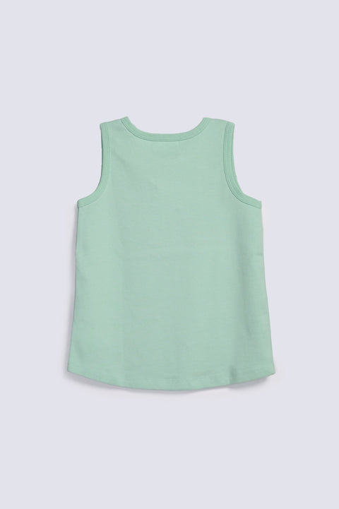GIRLS EMBROIDERED TANK TOP