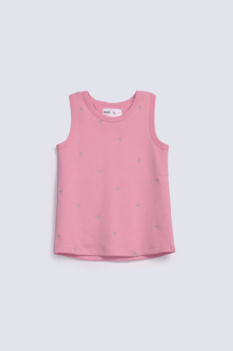 GIRLS EMBROIDERED TANK TOP