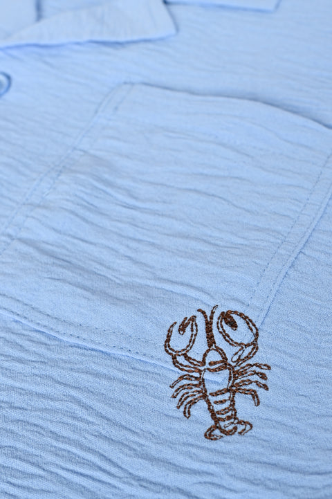 BOYS SPECIAL FLOWY FABRIC SHIRT