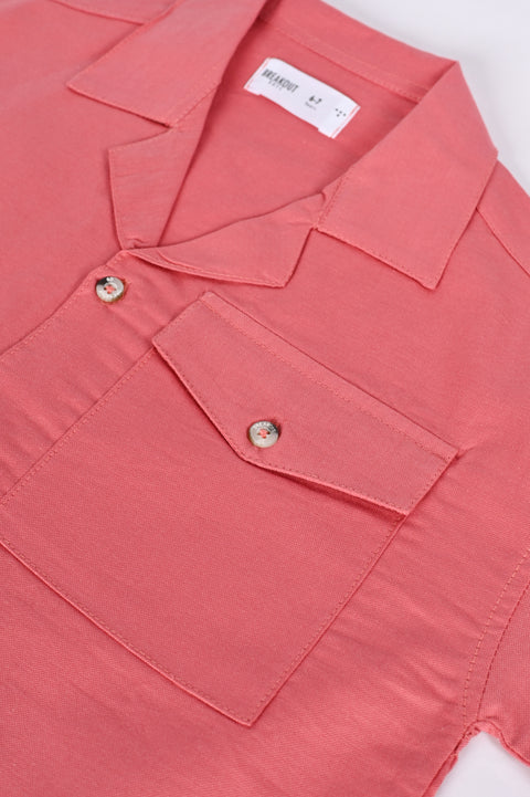 BOYS BASIC OXFORD SHIRT