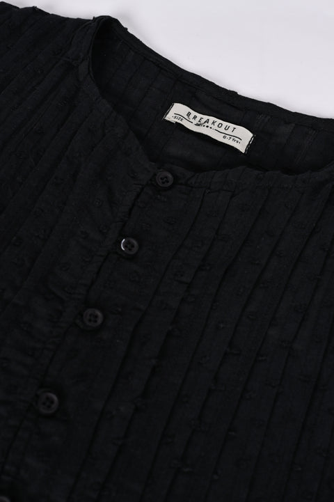 GIRLS PLEATED TOP