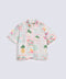 GIRLS BOXY PRINTED SHIRT