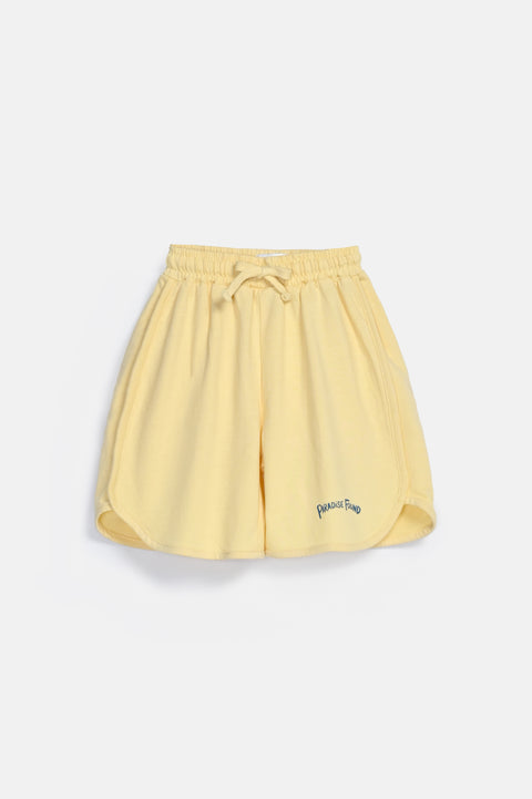 GIRLS WAVY KNIT SHORTS