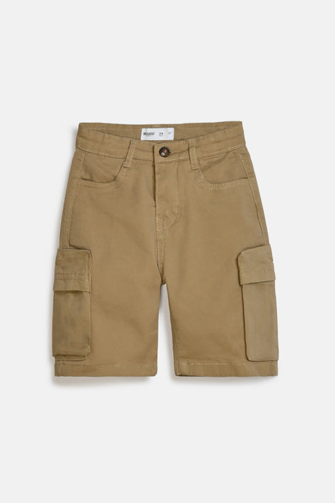 BOYS CARGO TWILL SHORTS