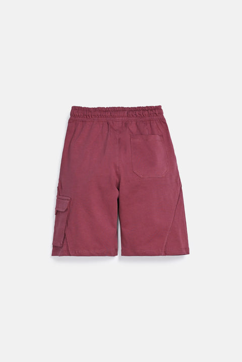 BOYS KNIT CARGO SHORTS