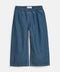 GIRLS LOOSE DENIM CAPRI