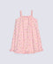 GIRLS FLORAL PRINTED KNIT PLAYSUIT