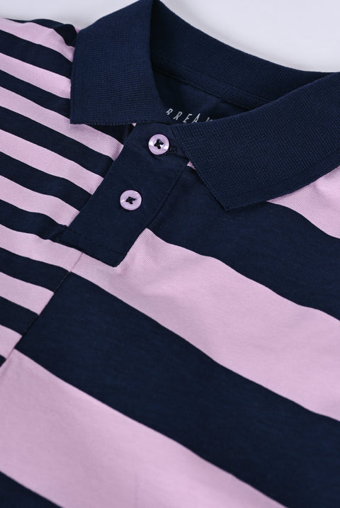 GIRLS STRIPED POLO