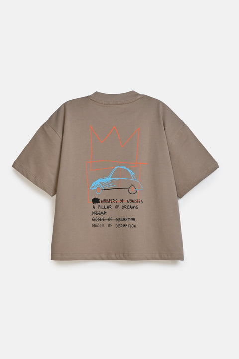 BOYS PRINTED BOXY FIT TEE