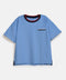 BOYS CONTRAST TRIM PIQUE TEE