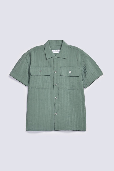 BOYS SEER SUCKER SHIRT