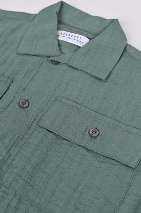 BOYS SEER SUCKER SHIRT