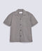 BOYS STRIPED RESORT COLLAR SHIRT