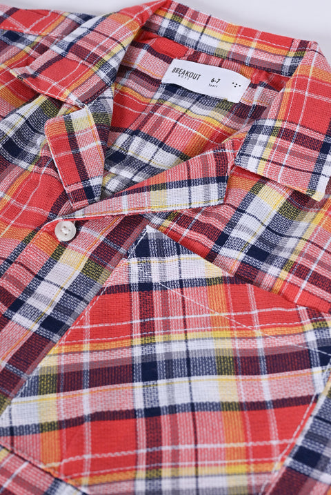 BOYS CHECKERED SHIRT