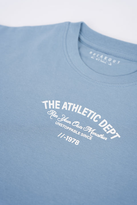 BOYS CONTRAST PANEL TEE