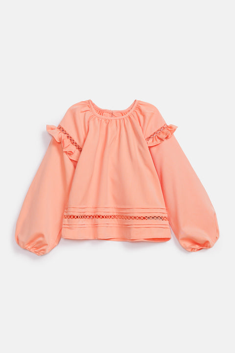 GIRLS LACE TOP