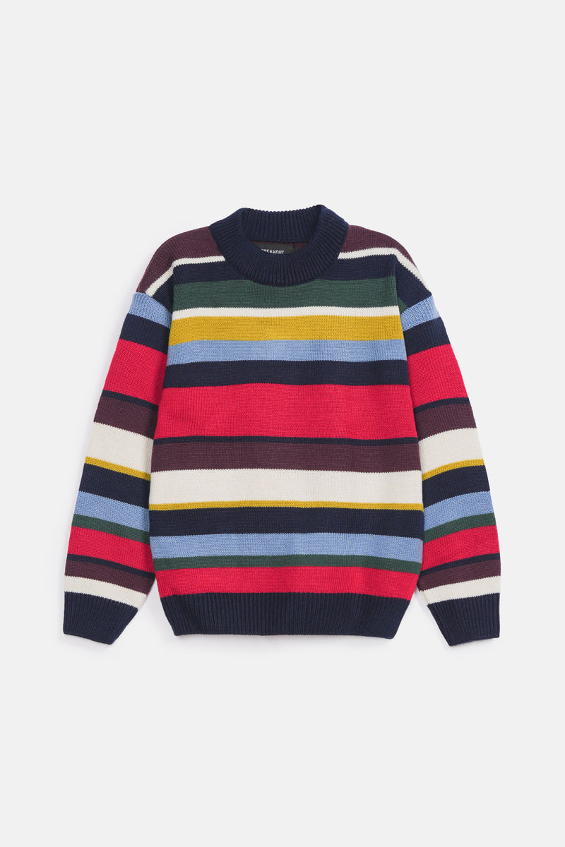 BOYS TURKISH ACRYLIC STRIPED SWEATER