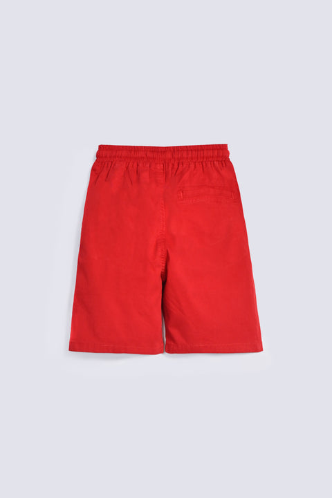 BOYS BASIC TWILL SHORTS