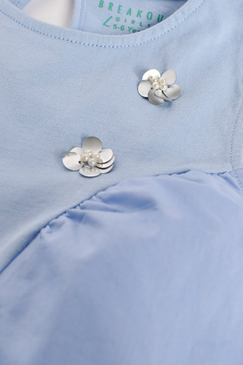 GIRLS EMBELLISHED KNIT TOP