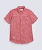 BOYS DOUBLE PATCH POCKET SHIRT