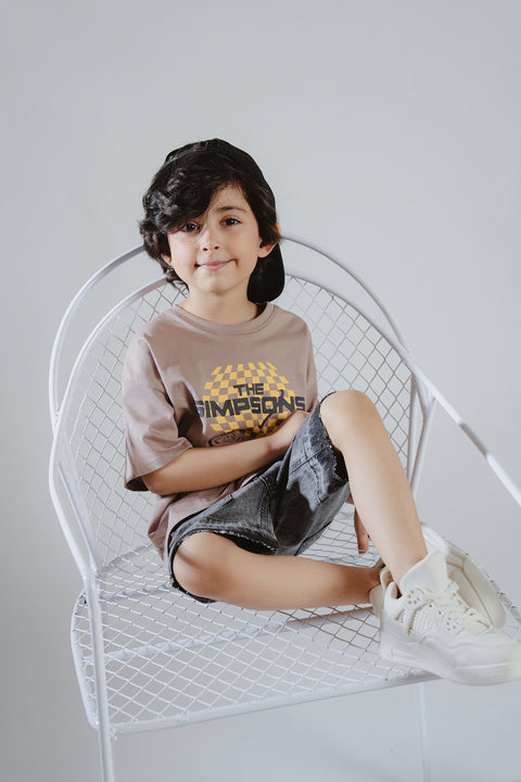BOYS BOXY FIT SIMPSONS TEE
