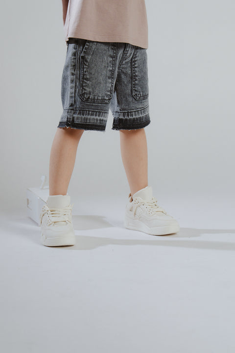 BOYS RANDOM WASH DENIM SHORTS