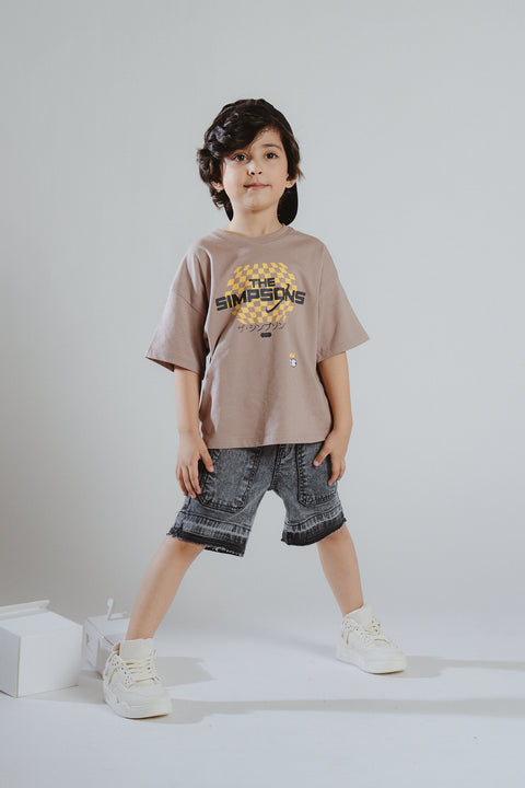 BOYS BOXY FIT SIMPSONS TEE