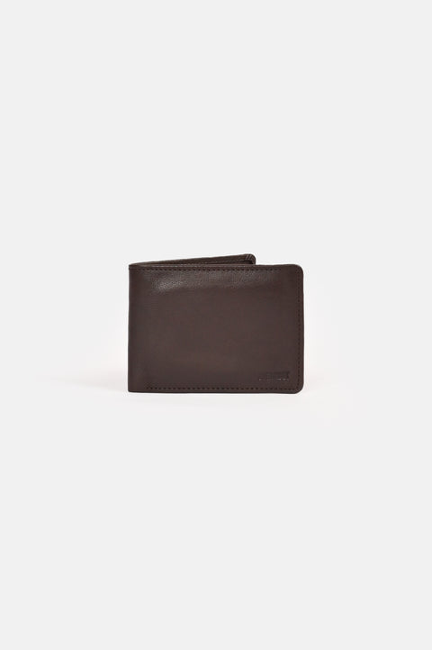 TEXTURED LEATHER WALLET